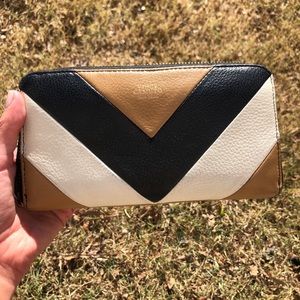 Vince Camuto Colorblock Leather Wallet